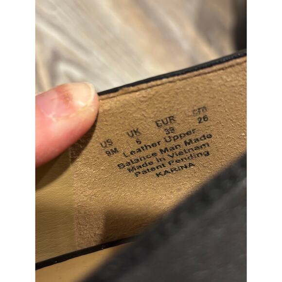 Naturalizer Karina Leather Block Heel Pump Size 9 - Picture 7 of 9